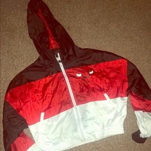 Vintage Bulls Crop Jacket